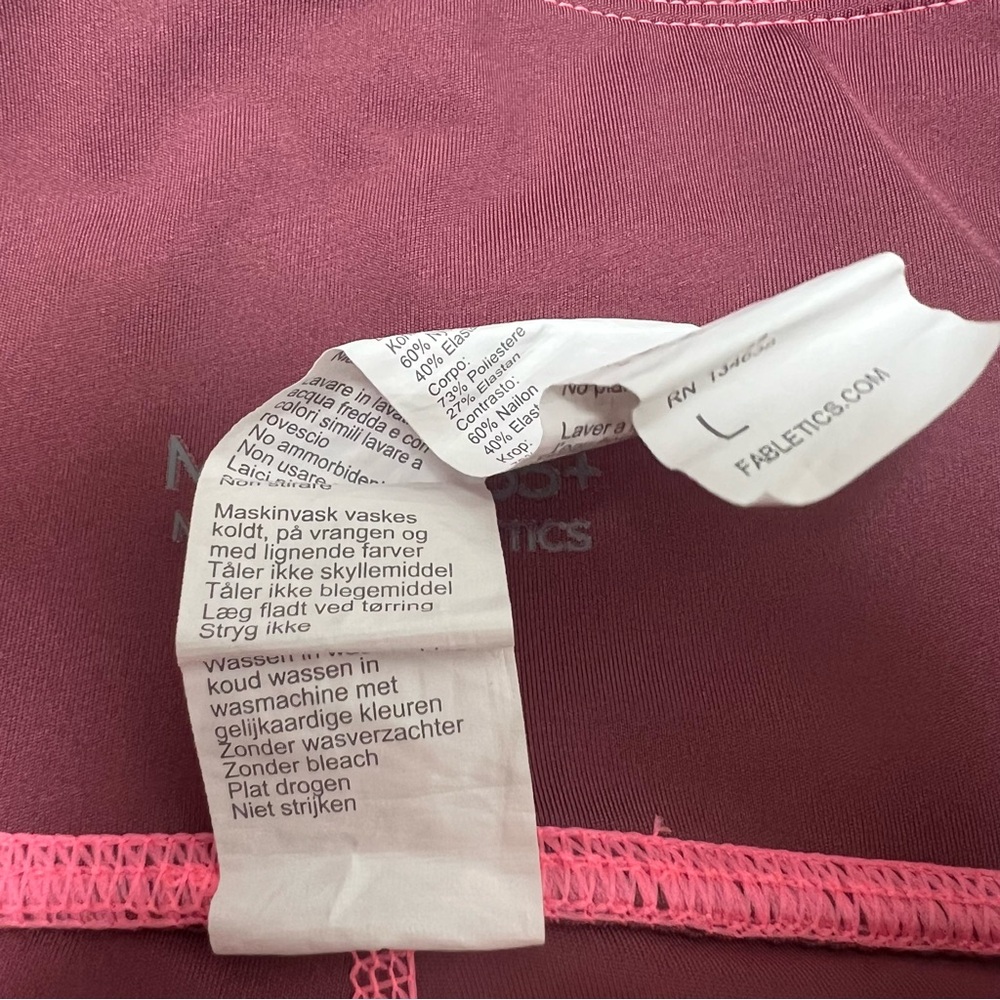 Fabletics Workout Set High Impact Bra Size Medium… - image 5